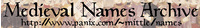 Medieval Names Archive
