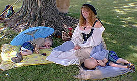 Connor & Anthony napping